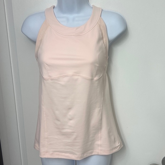 lululemon athletica Tops - 128. Lululemon Run: Make It Count Tank,
Parfait Pink, Size 8, Removable Pads EUC